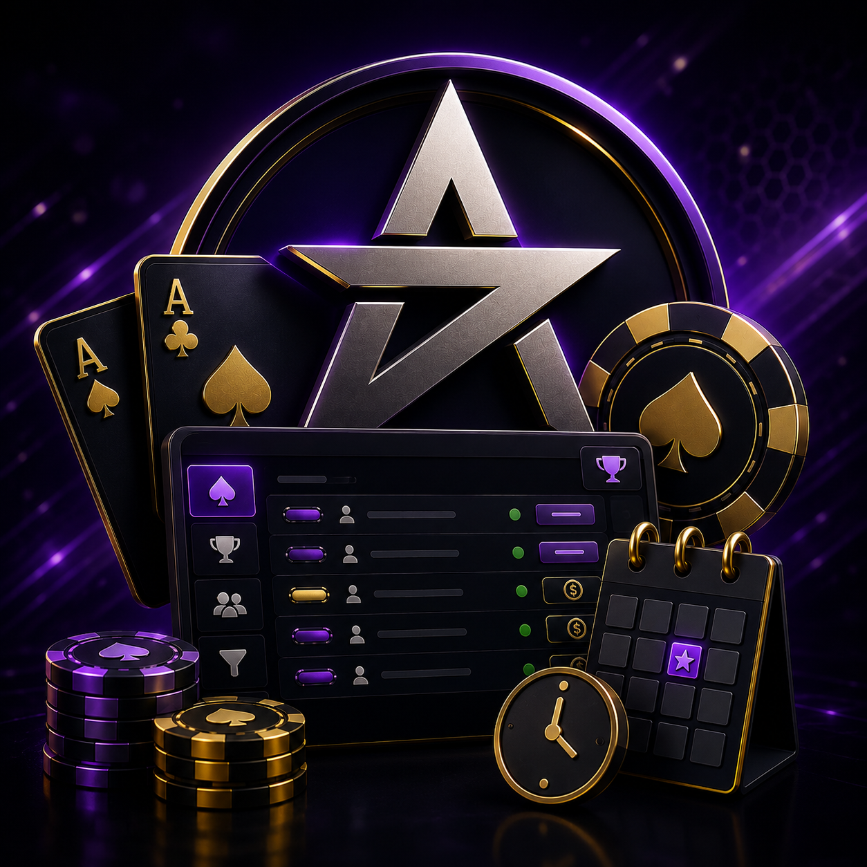 ACR Poker lobby navigation banner